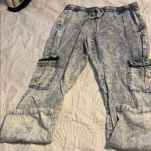 Mind Code Denim Joggers